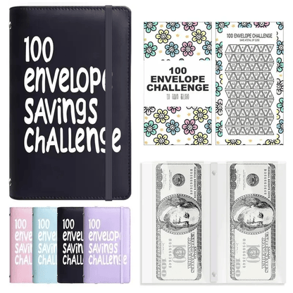 🔥✉️100 Envelope Savings Challenge Book