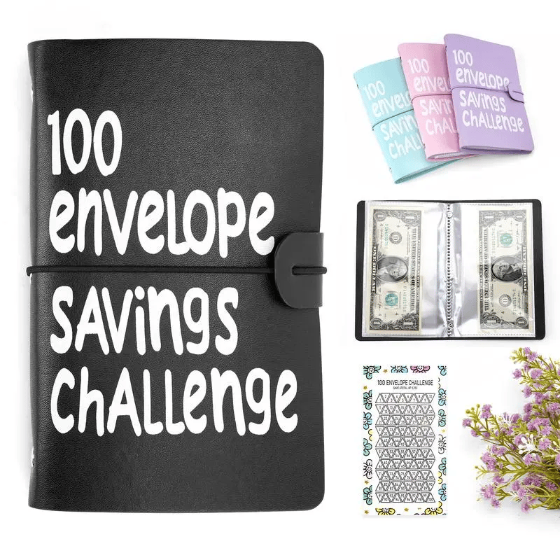 🔥✉️100 Envelope Savings Challenge Book